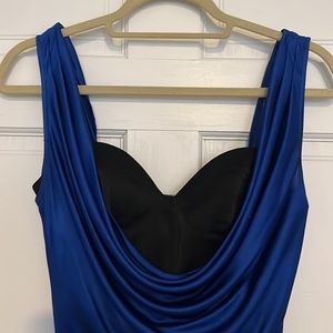 BCBG Satin Bustier Dress